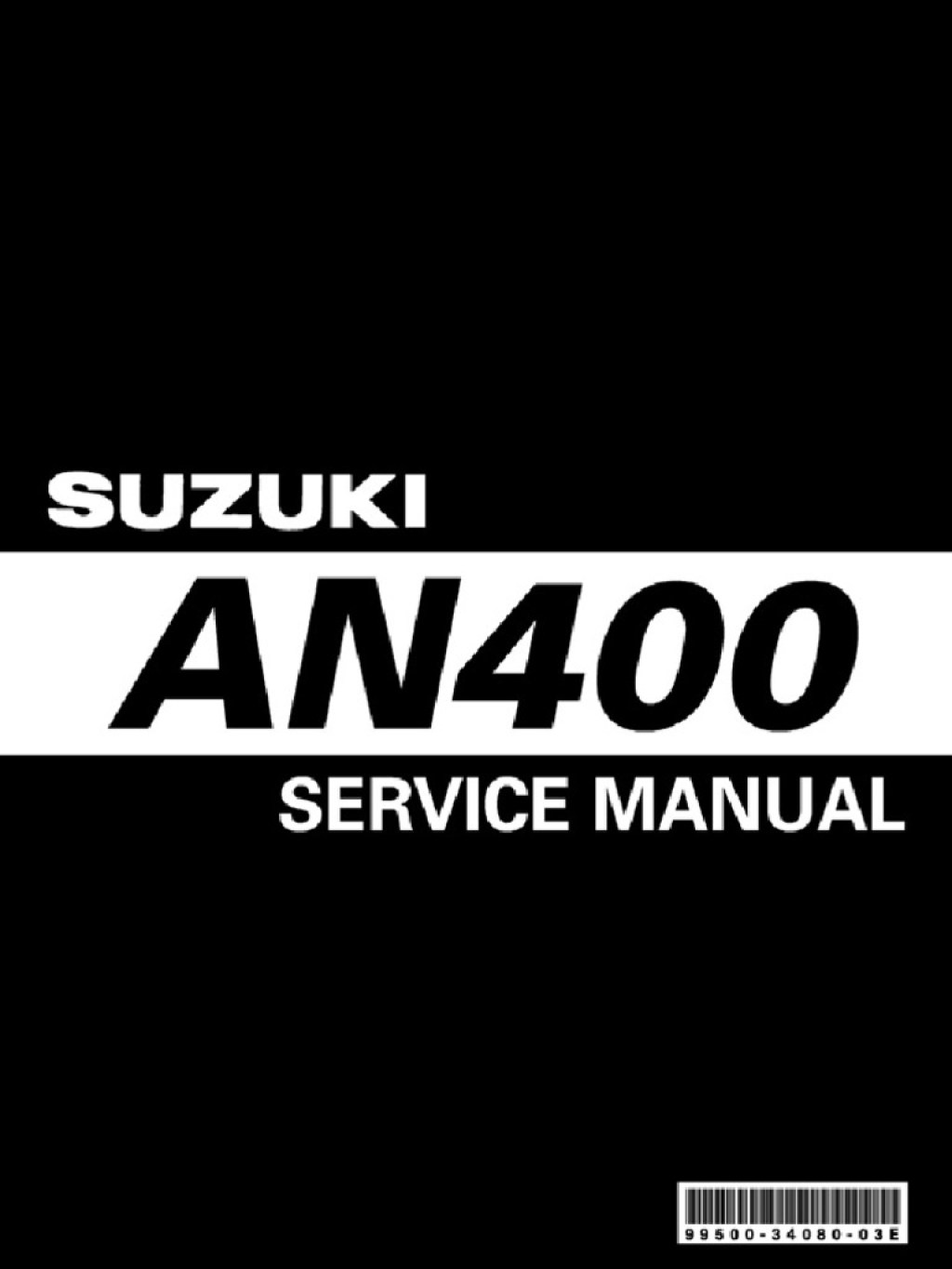 suzuki burgman an400 service manual pdf - Suzuki Burgman An  K K  PDF