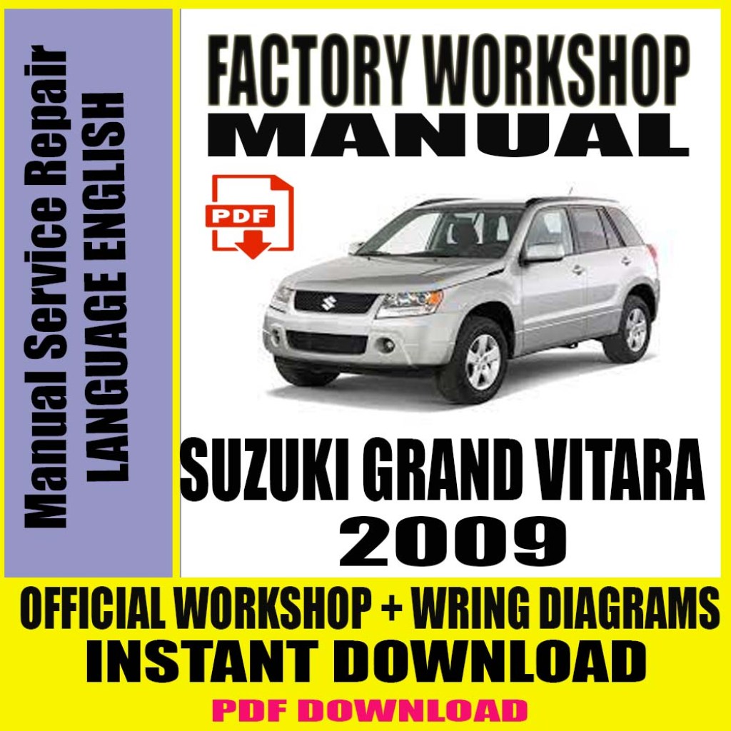 suzuki grand vitara repair manual pdf - SUZUKI GRAND VITARA SERVICE REPAIR MANUAL PDF