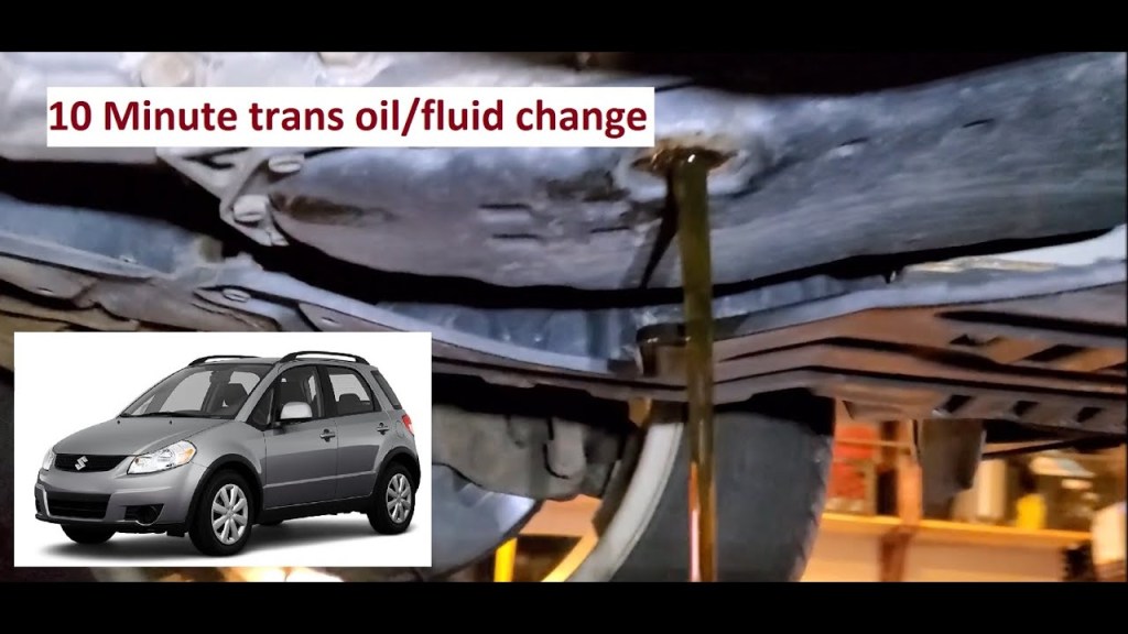 suzuki sx4 2010 manual transmission fluid - Suzuki SX Trans oil change in  minutes