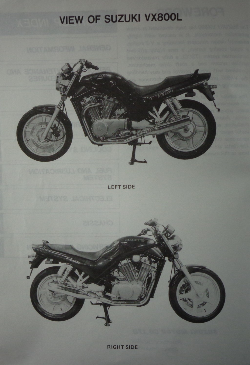 suzuki vx800 manual - Workshop Manual / Repair Manual Suzuki VX  Stand /