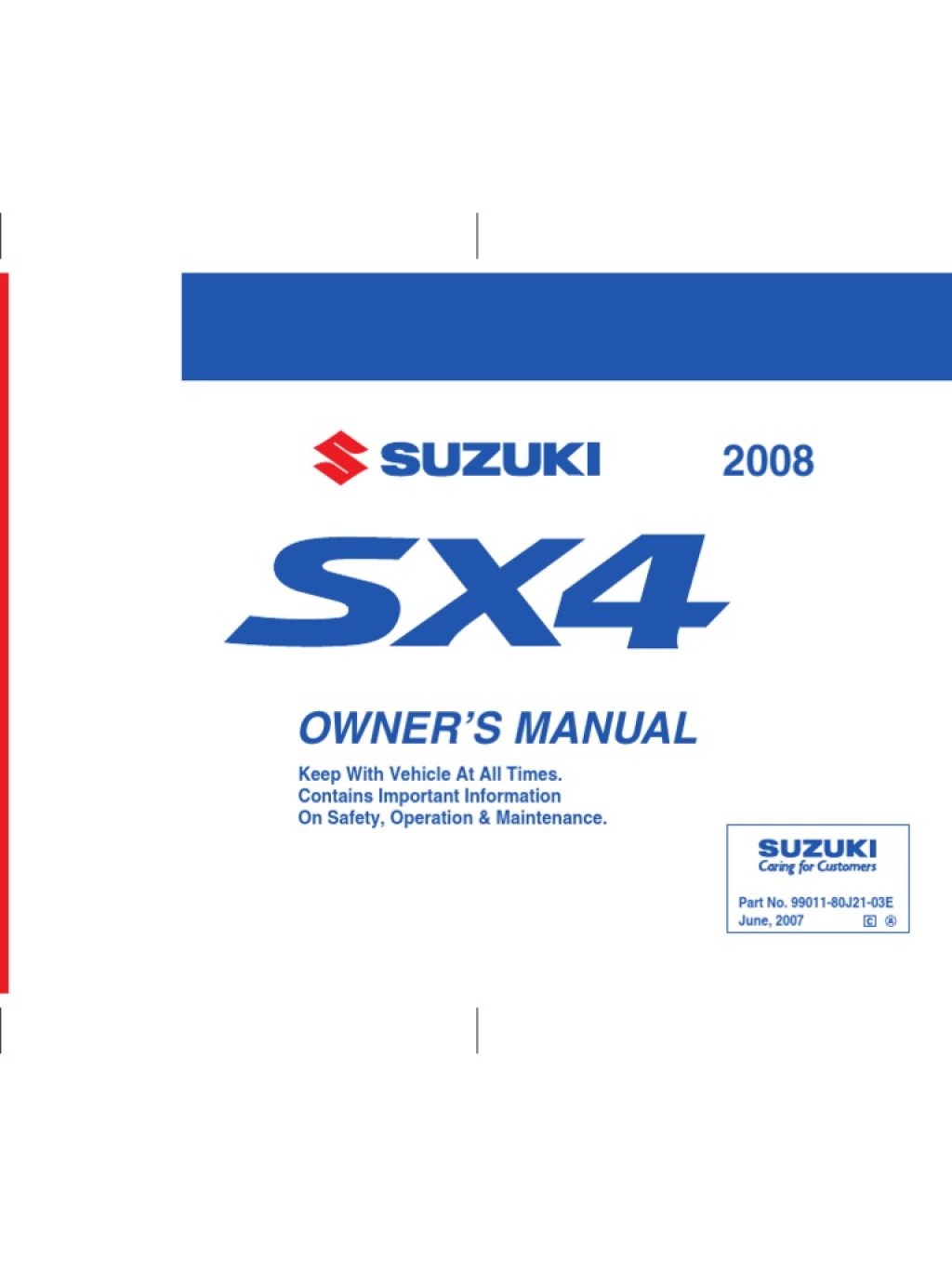 08 suzuki sx4 manual trans tunnel diagram - Suzuki Sx Sx Sedan Owners Manual   PDF  Gasoline  Vehicles